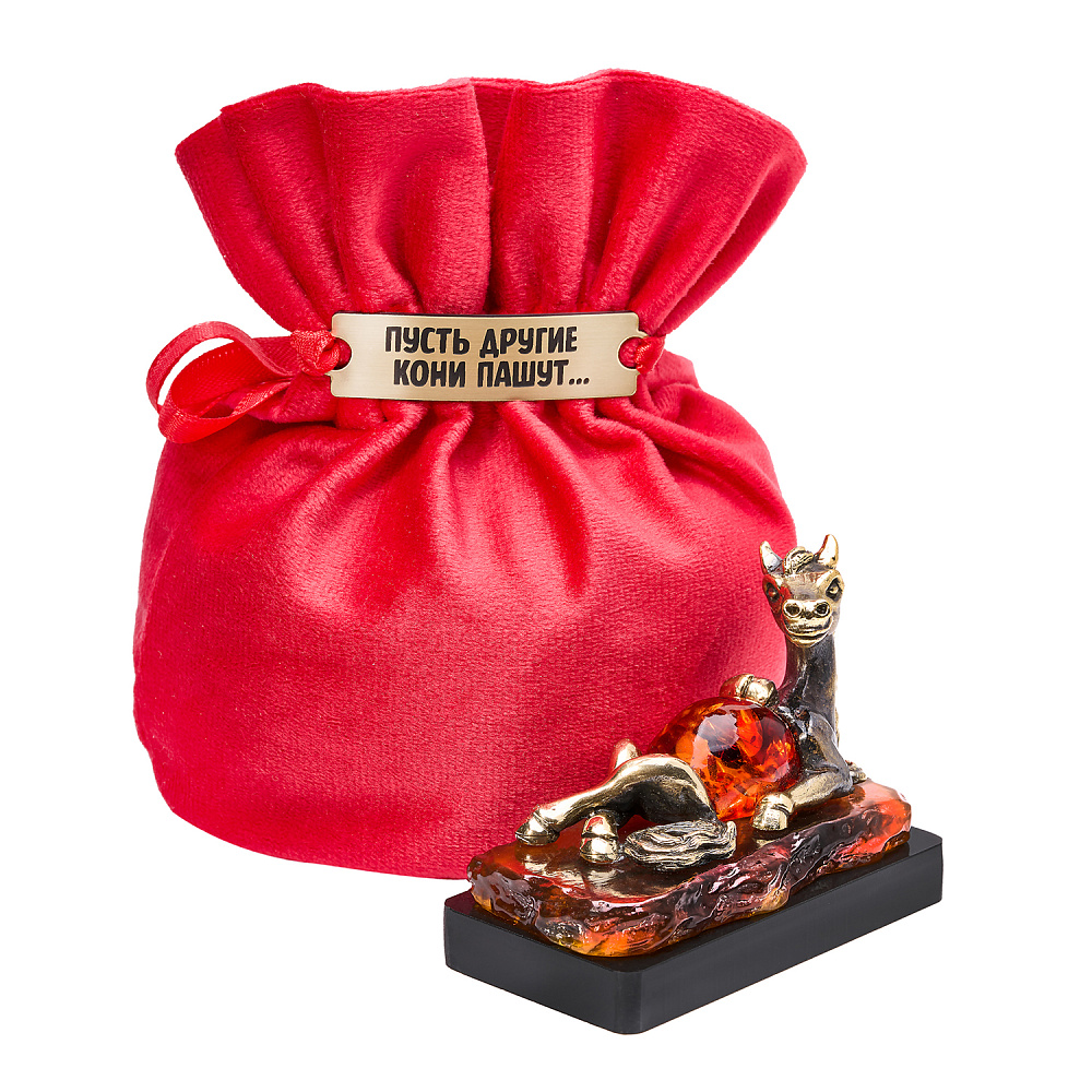 Лошадь Символ 2026 года. Статуэтка «Пусть другие кони пашут» - интернет магазин Русь Велика я фото 1