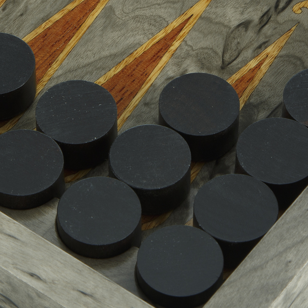 Нарды из карельской березы «Герб РФ» 42х21 см - интернет магазин Русь Велика я фото 5