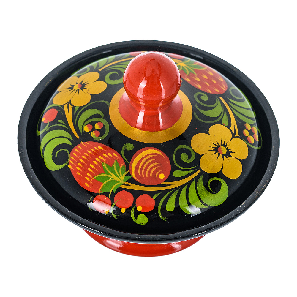 Солонка «Хлебосольная». Хохлома - интернет магазин Русь Велика я фото 1