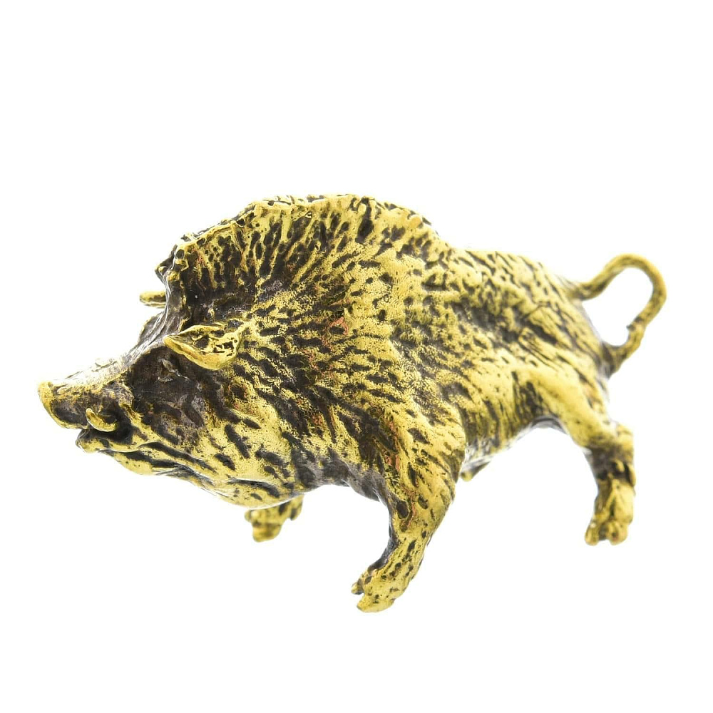 Статуэтка «Кабан» - интернет магазин Русь Велика я фото 1