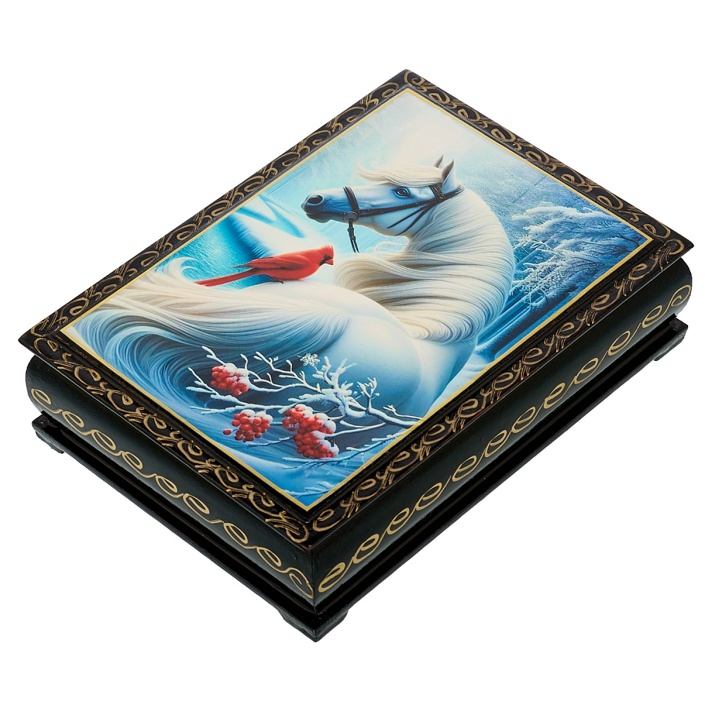 Символ 2026 года. Шкатулка «Лошадь» - интернет магазин Русь Велика я фото 1