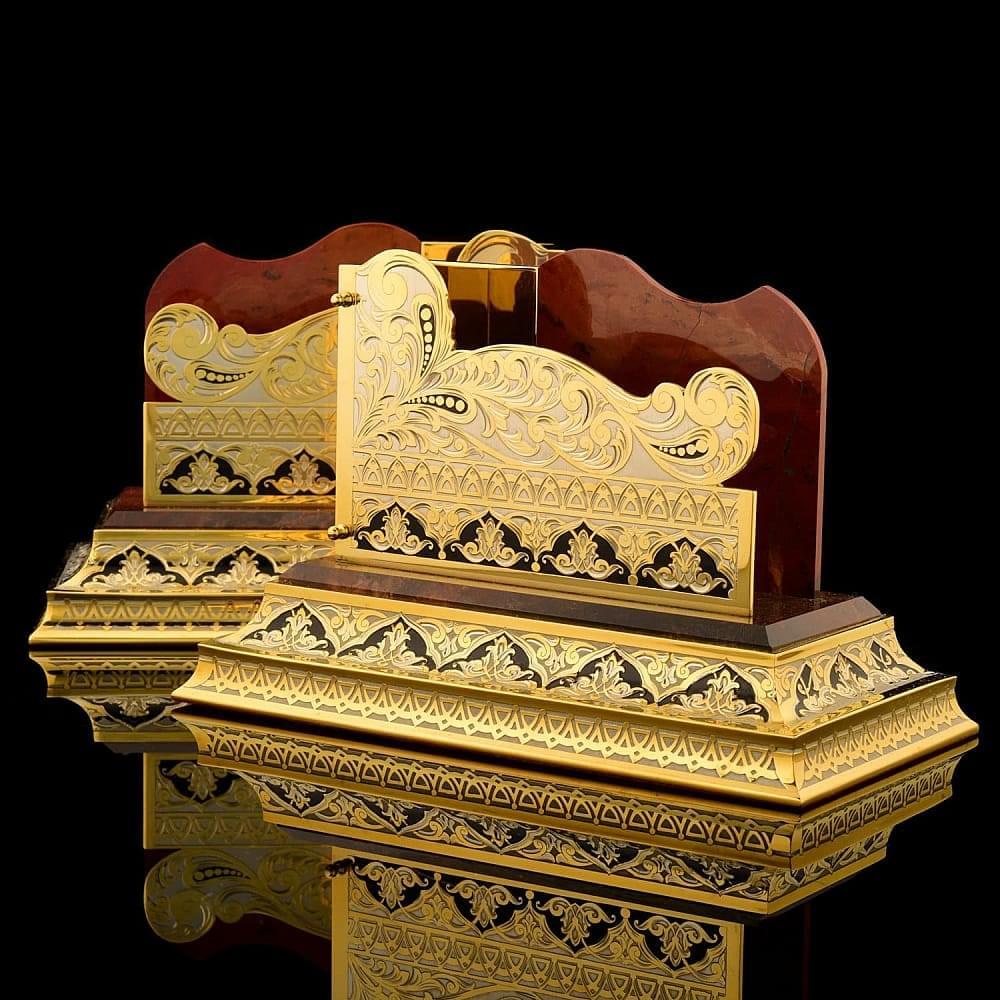 Настольный набор для руководителя «Президентский». Златоуст - интернет магазин Русь Велика я фото 9