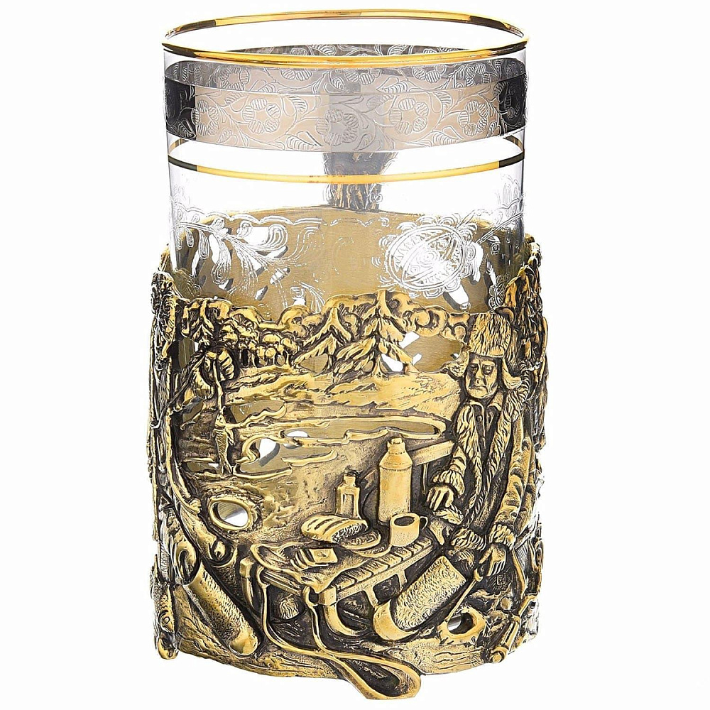 Подстаканник «Рыбалка зимой» - интернет магазин Русь Велика я 