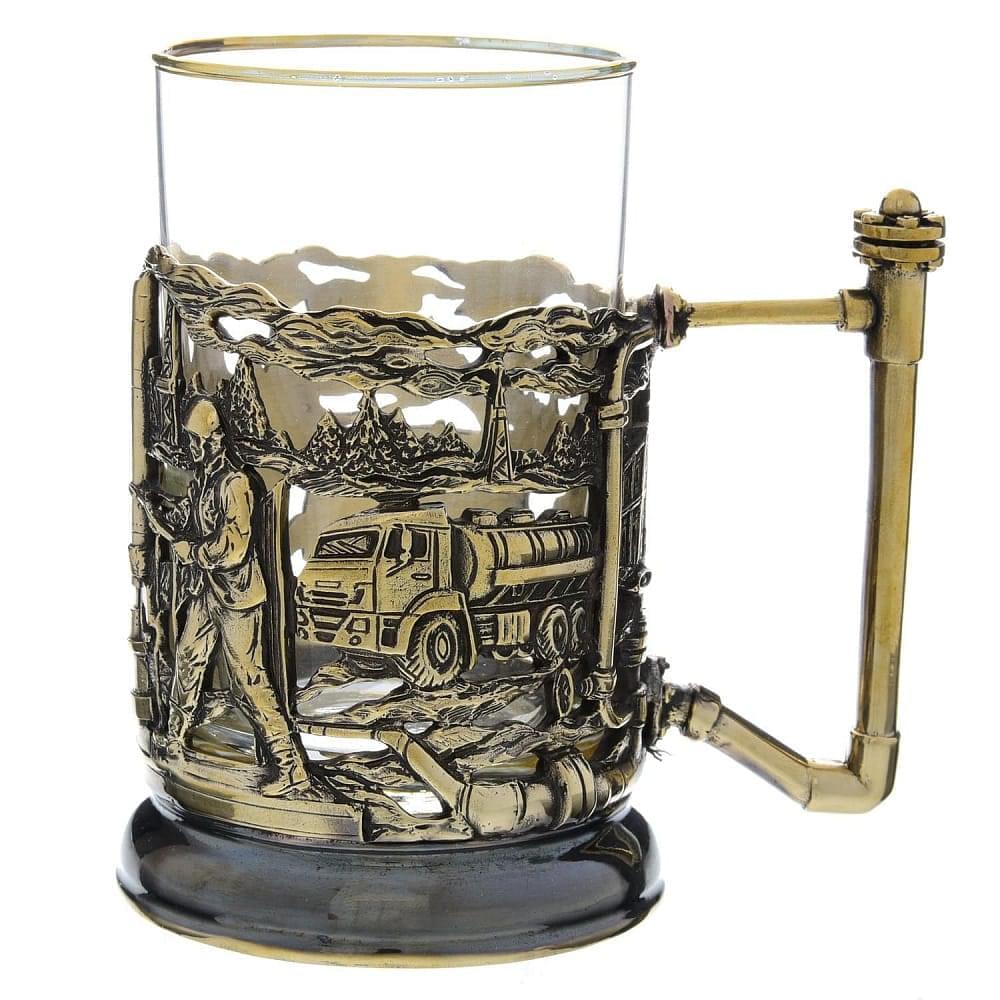 Подстаканник «Нефтедобыча» - интернет магазин Русь Велика я фото 1