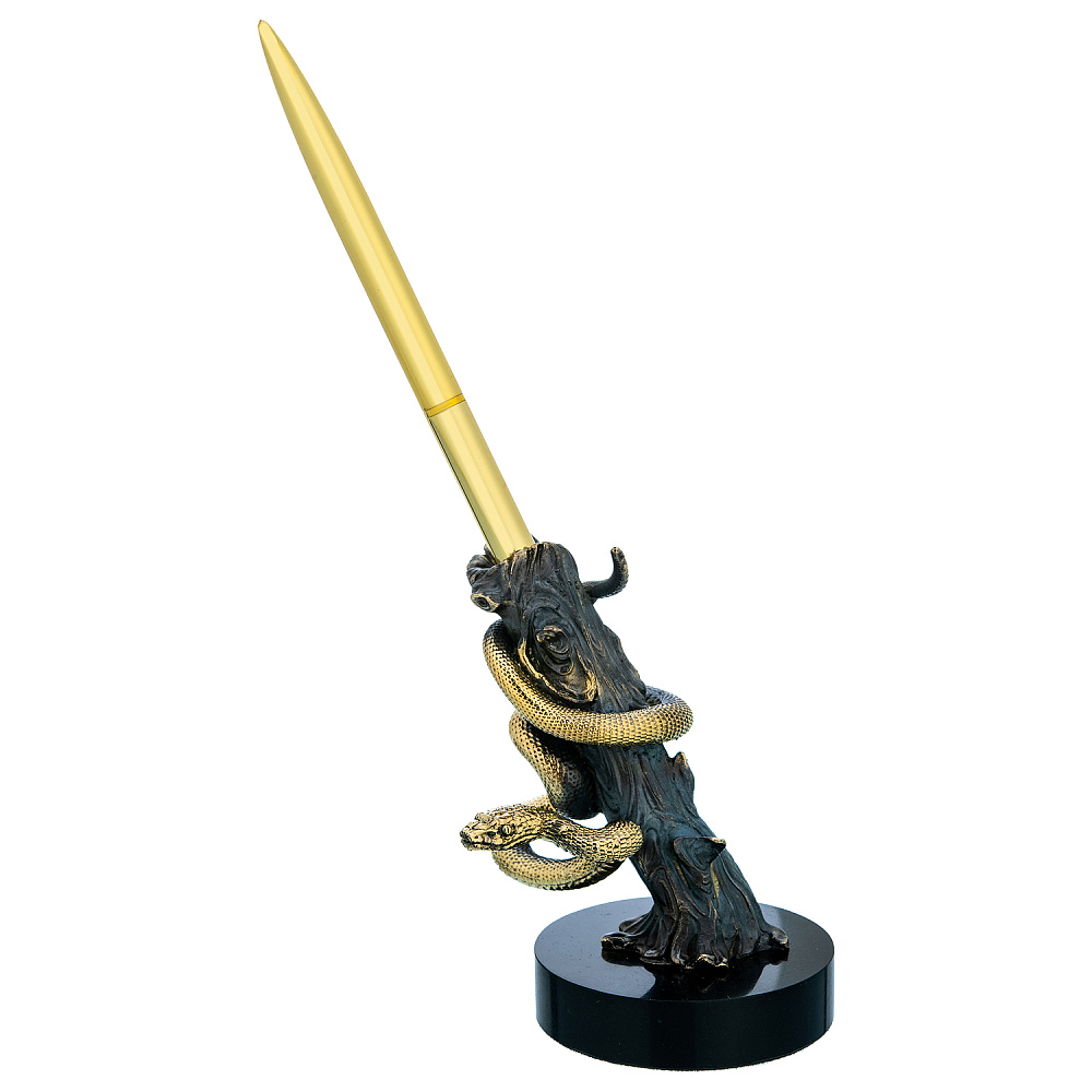 Змея Символ 2025 года. Подставка с ручкой «Змея». Златоуст - интернет магазин Русь Велика я фото 6