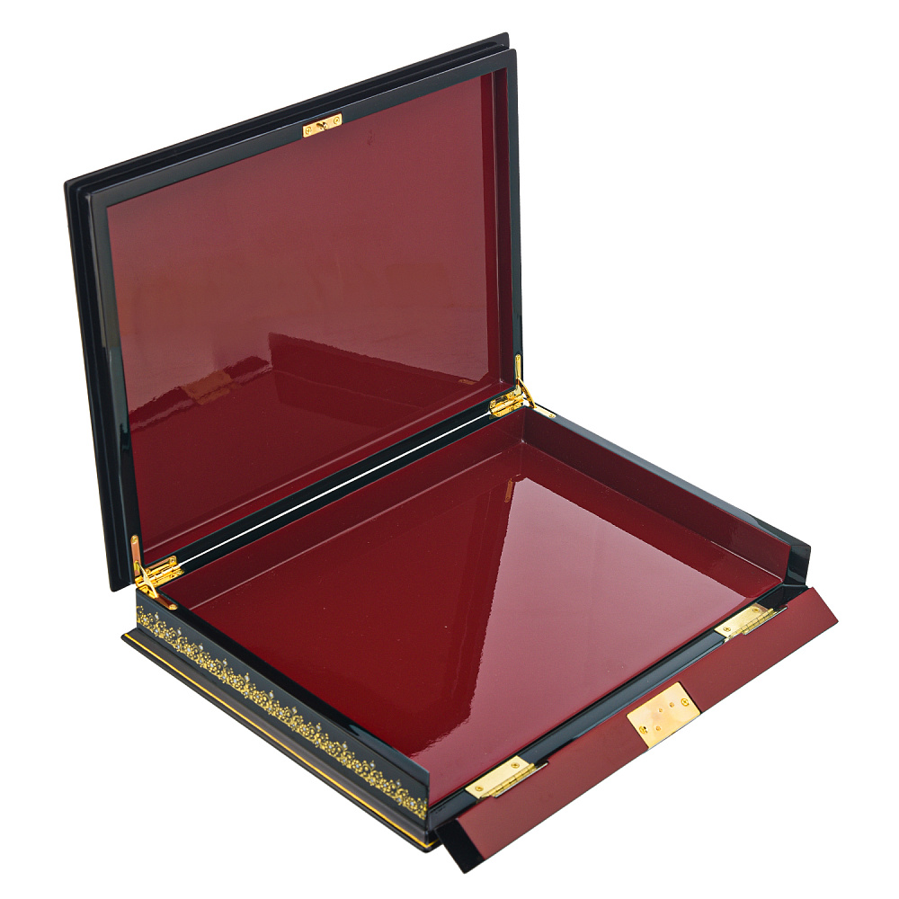 Шкатулка для документов с художественной росписью «Москва» - интернет магазин Русь Велика я фото 3