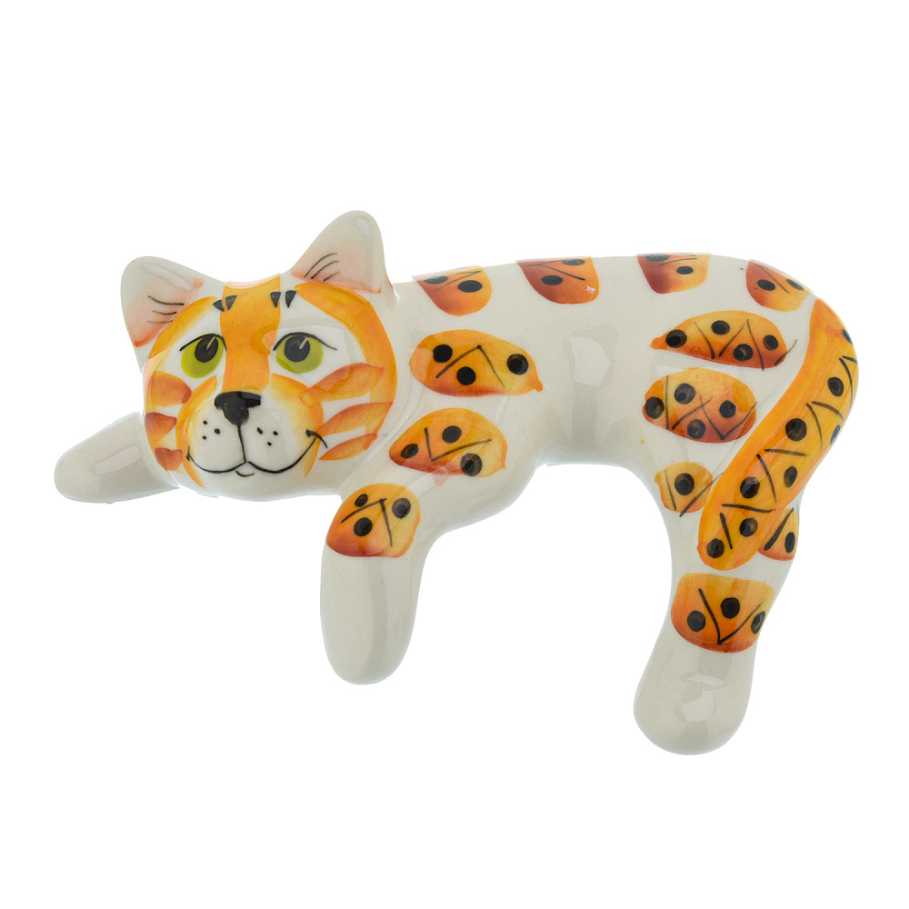 Статуэтка «Рыжая кошка» - интернет магазин Русь Велика я 