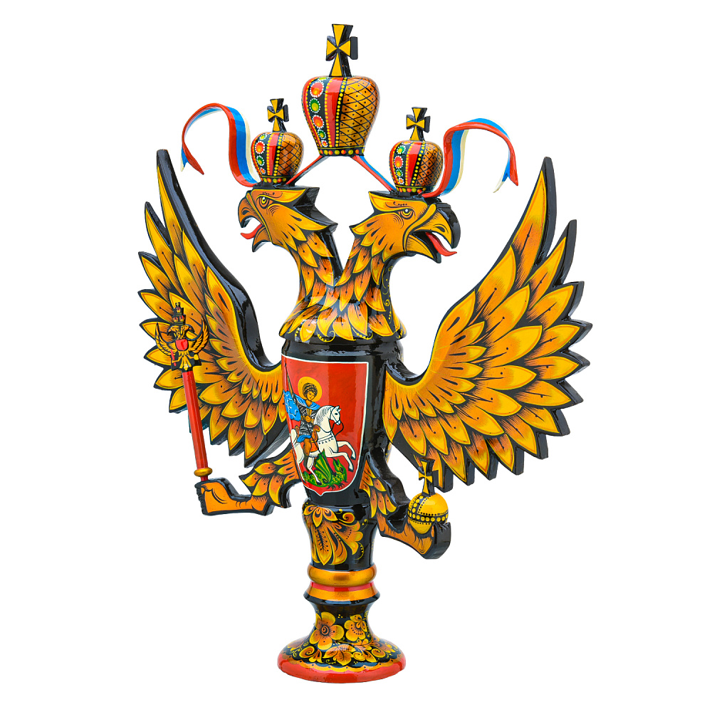 Кубок «Герб». Хохлома - интернет магазин Русь Велика я фото 3