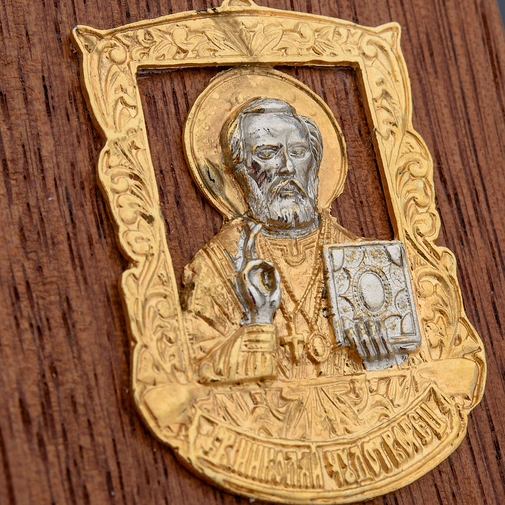 Подставка для телефона «Николай Чудотворец». Златоуст - интернет магазин Русь Велика я фото 2