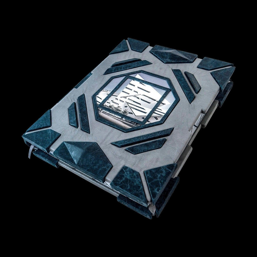 Книга «Шедевры мировой архитектуры» Уилл Прайс. Кожаный переплёт. На подставке - интернет магазин Русь Велика я фото 4