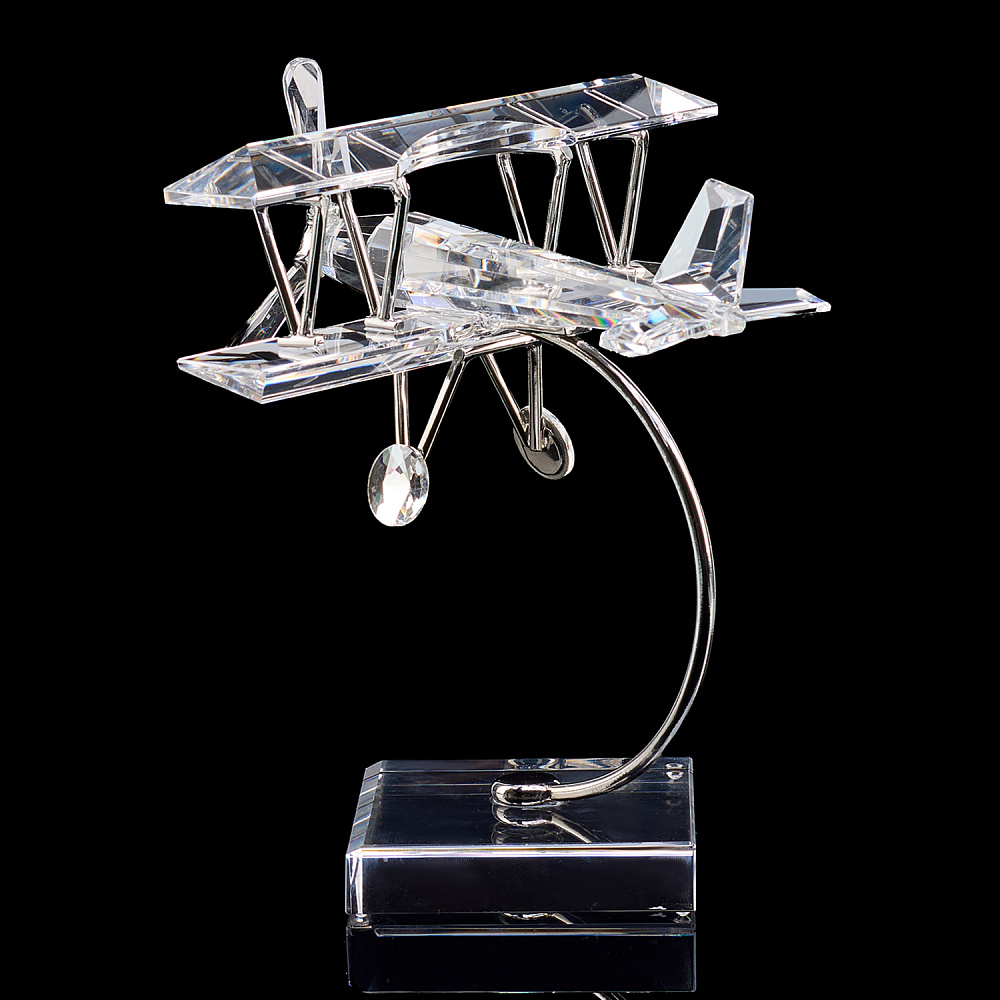 Статуэтка из хрусталя «Самолет планер» - интернет магазин Русь Велика я фото 2