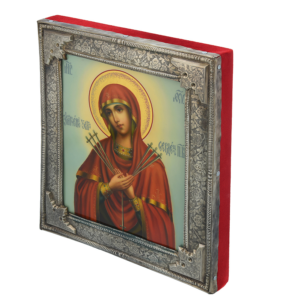 Икона в киоте «Божья Матерь Умягчение злых сердец» 44х48 см - интернет магазин Русь Велика я фото 4