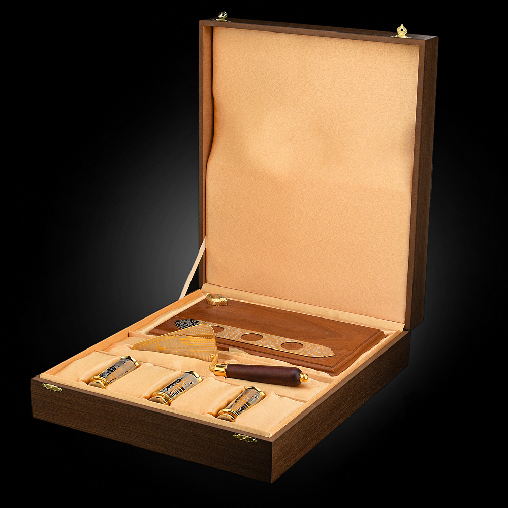 Питейный водочный набор «Строительный мастерок». Златоуст - интернет магазин Русь Велика я фото 7