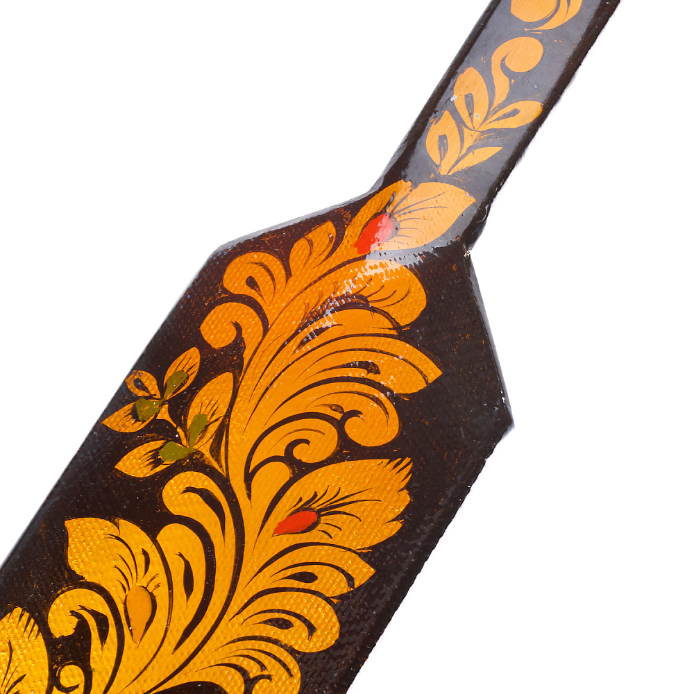 Клюшка хоккейная с росписью «Кудрина». Хохлома - интернет магазин Русь Велика я фото 3