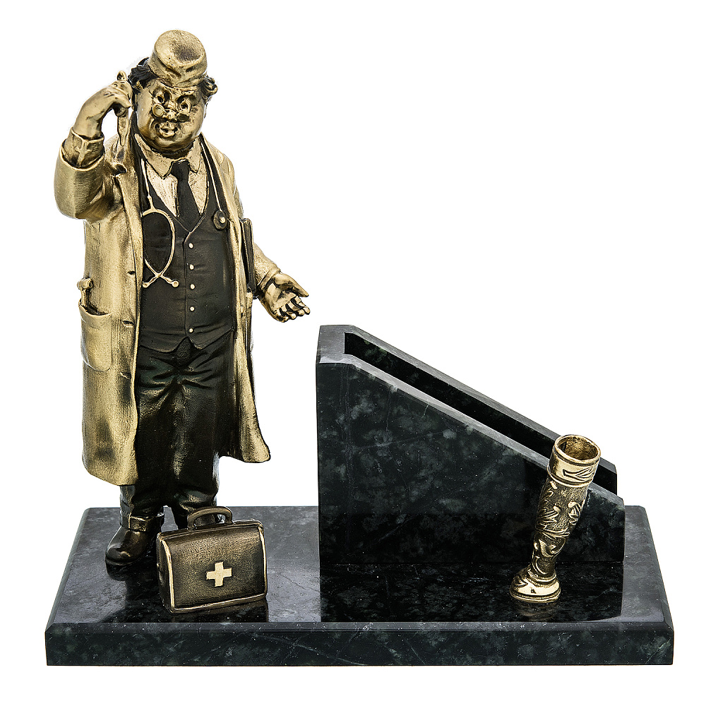 Визитница настольная «Доктор» - интернет магазин Русь Велика я 