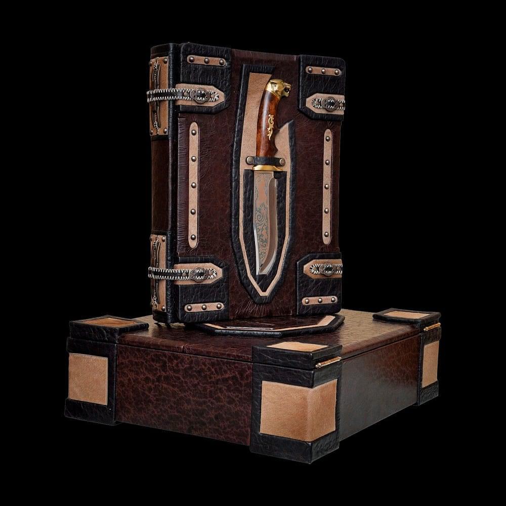 Эксклюзивное подарочное издание «Русская охота». Кожаный переплёт - интернет магазин Русь Велика я фото 1