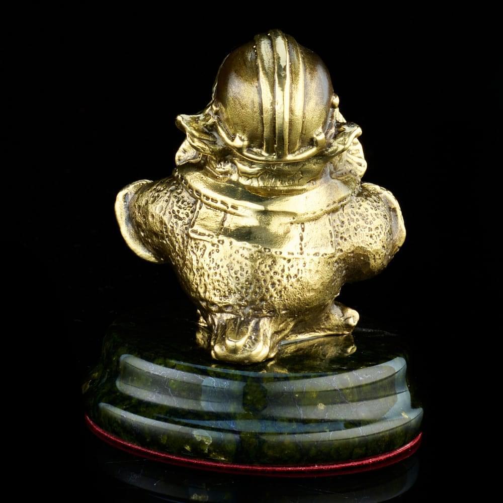 Бронзовая статуэтка «Сова-работник нефтегазовой промышленности» - интернет магазин Русь Велика я фото 3