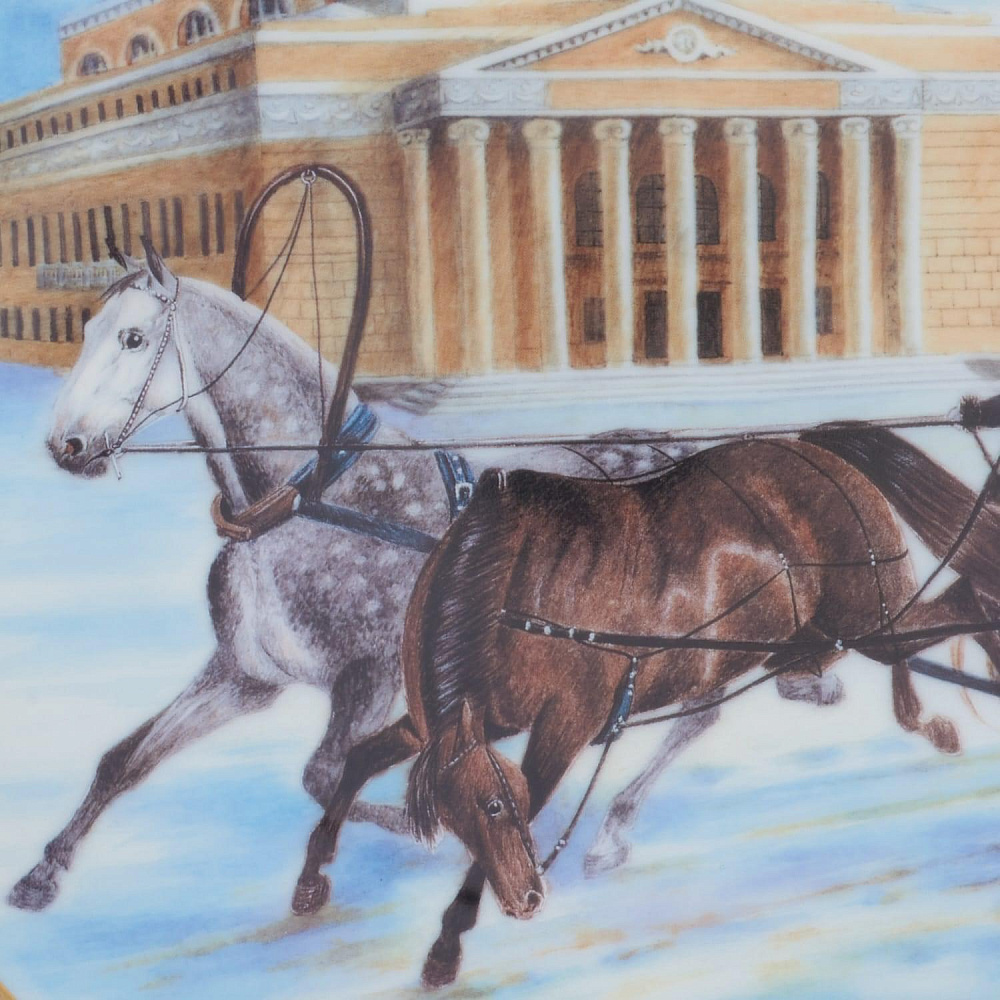 Сувенирная тарелка «Большой театр». Большая - интернет магазин Русь Велика я фото 1