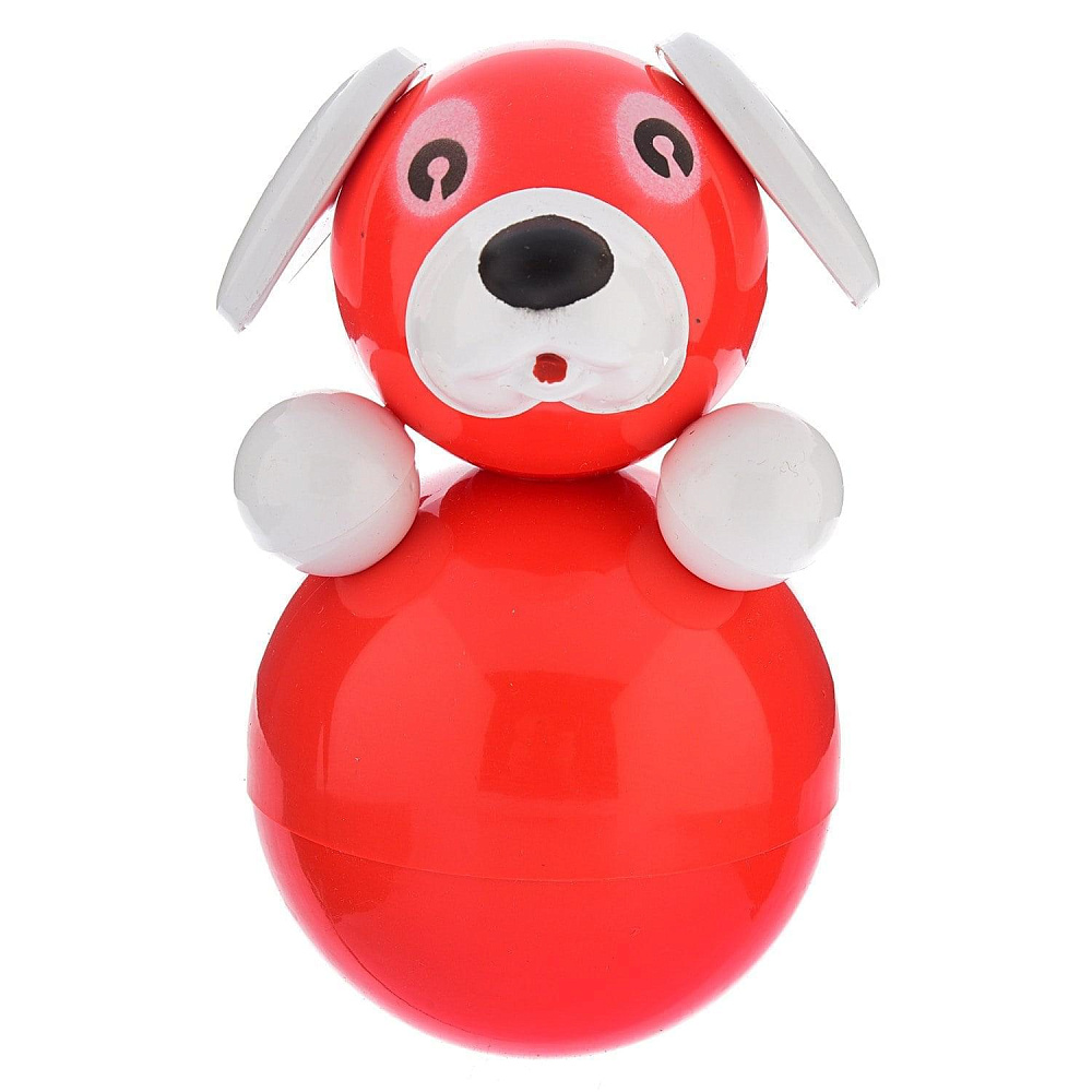 0046273/7С2079 ИГРУШКА-НЕВАЛЯШКА «ЩЕНОК» h=150мм - интернет магазин Русь Велика я 