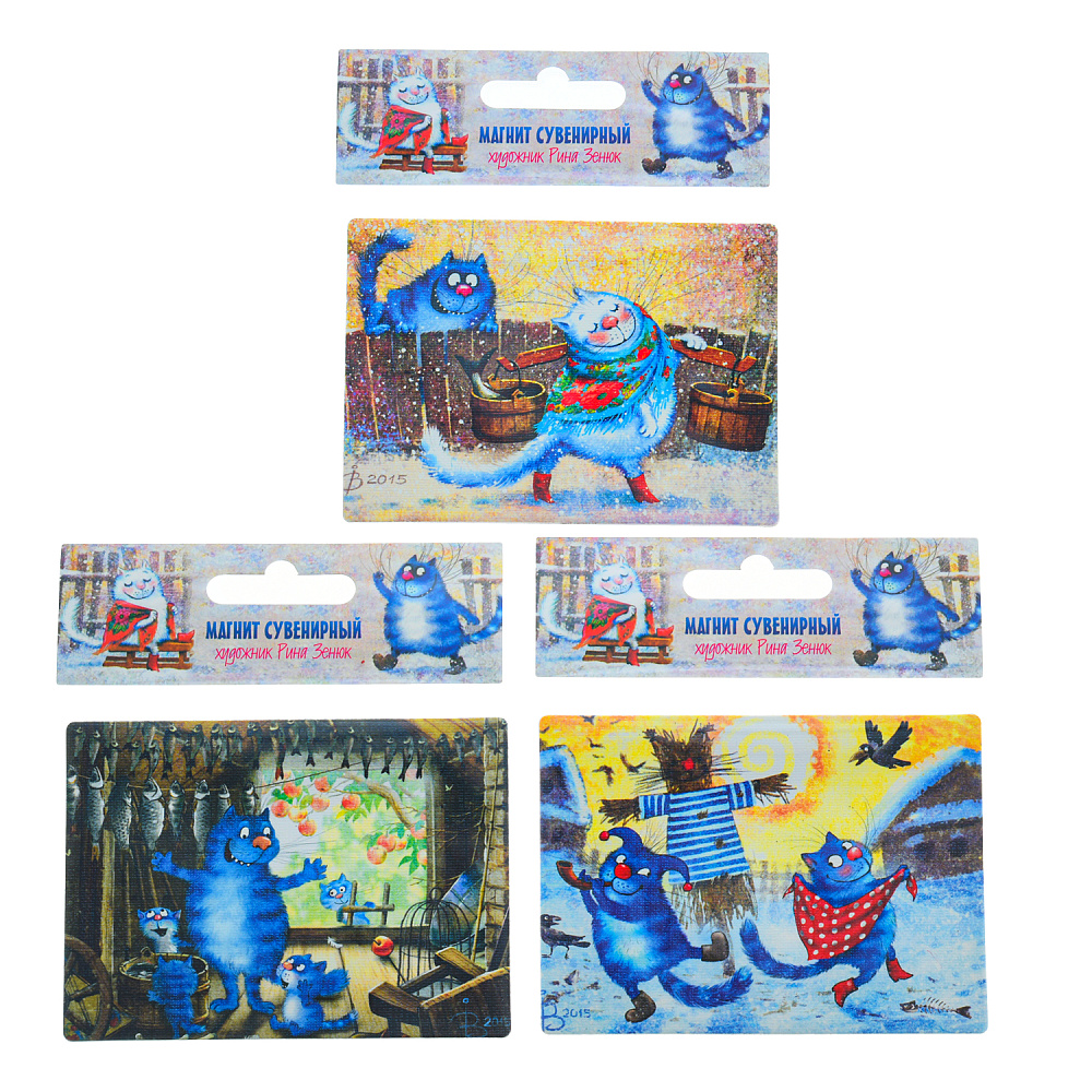 Набор магнитов «Коты» - интернет магазин Русь Велика я фото 1