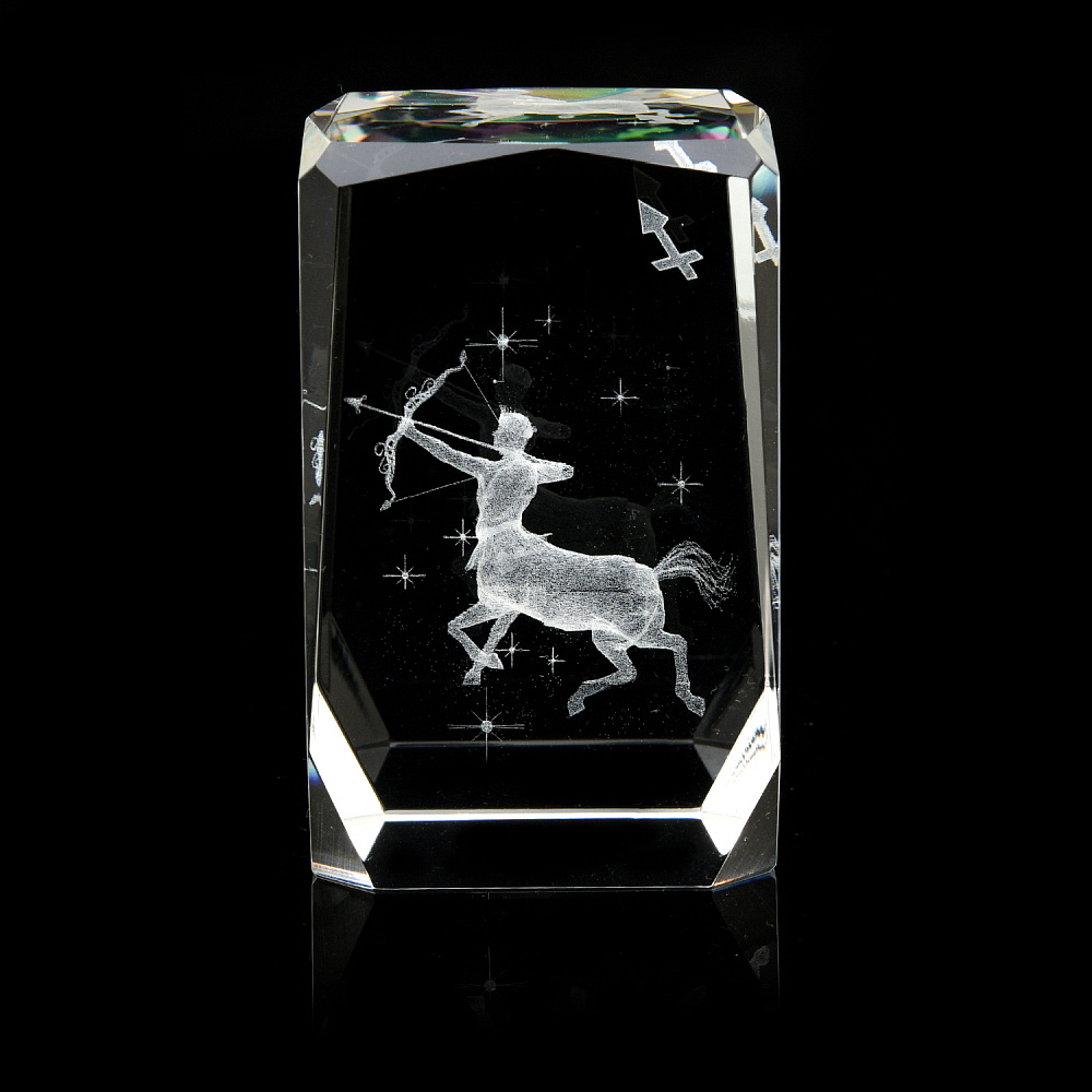 Лазерная графика. Статуэтка «Знак зодиака Стрелец» - интернет магазин Русь Велика я фото 1