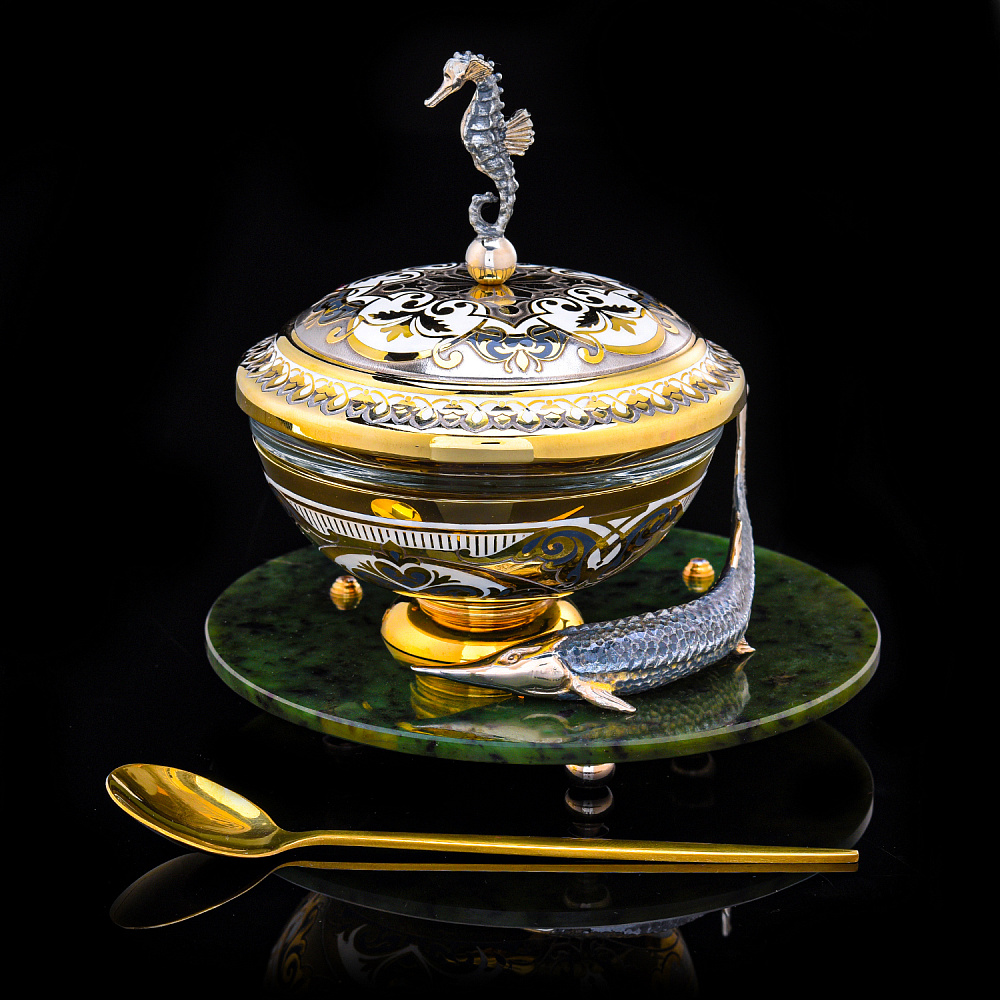 Икорница «Морской конек». Златоуст - интернет магазин Русь Велика я 