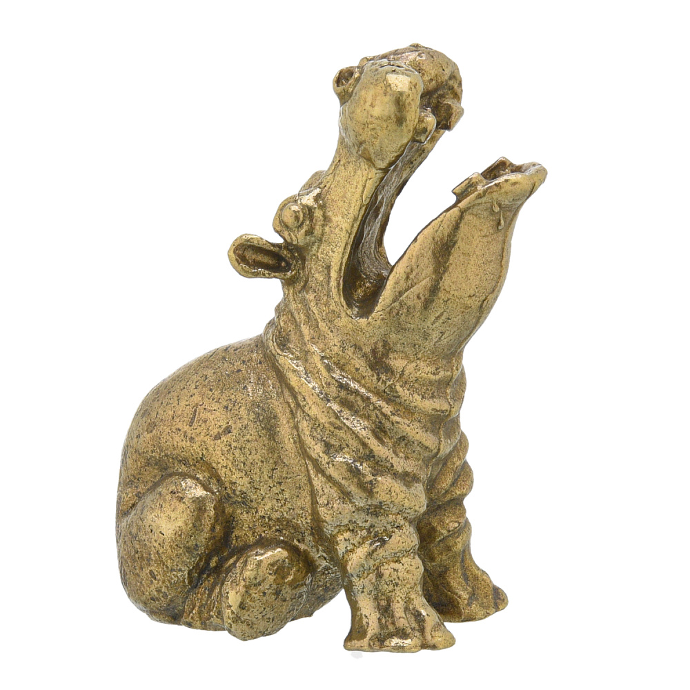 Бронзовая статуэтка «Бегемот» - интернет магазин Русь Велика я фото 1