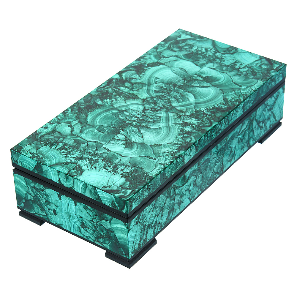 Шкатулка для купюр из малахита - интернет магазин Русь Велика я фото 1