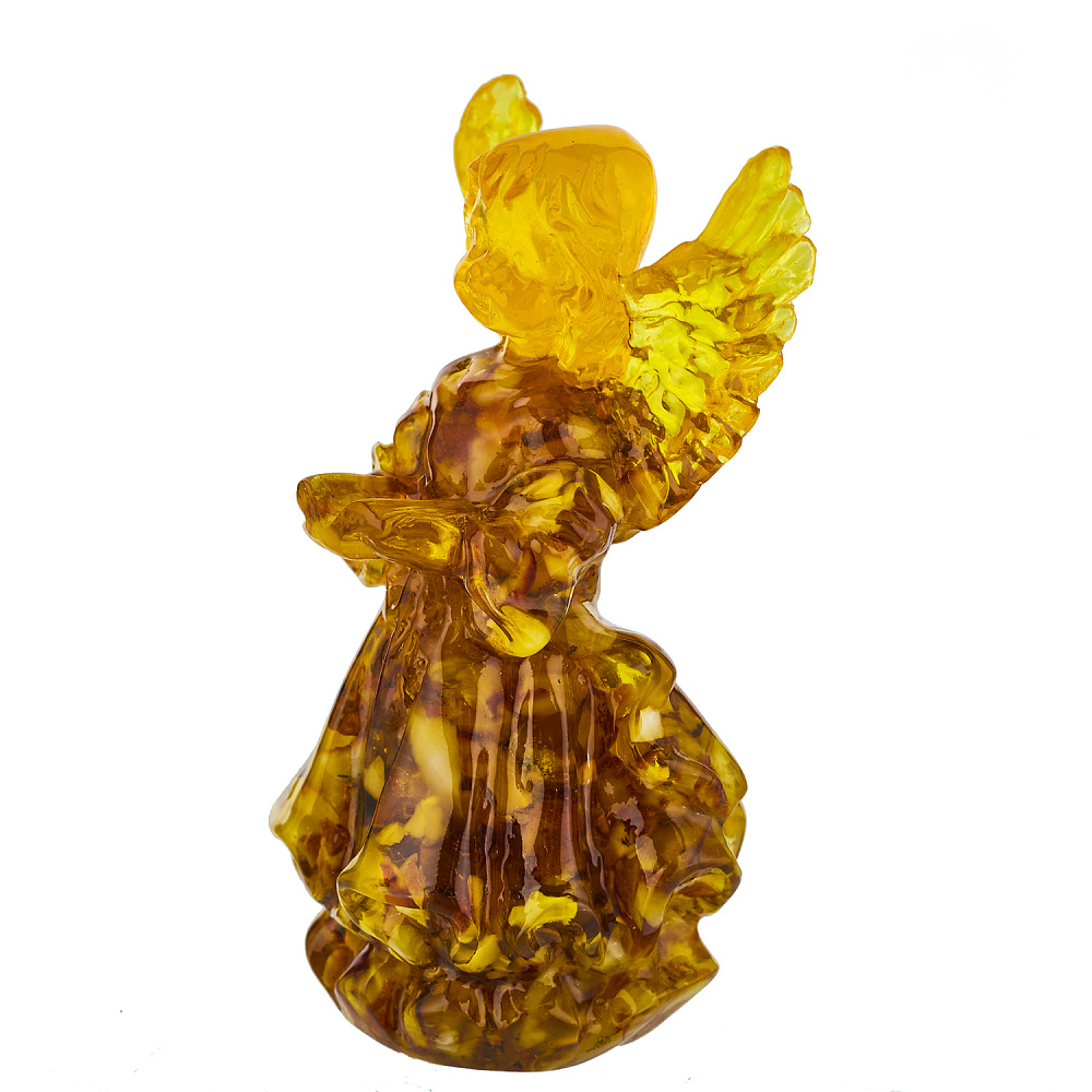 Статуэтка из янтаря «Ангел» - интернет магазин Русь Велика я фото 1