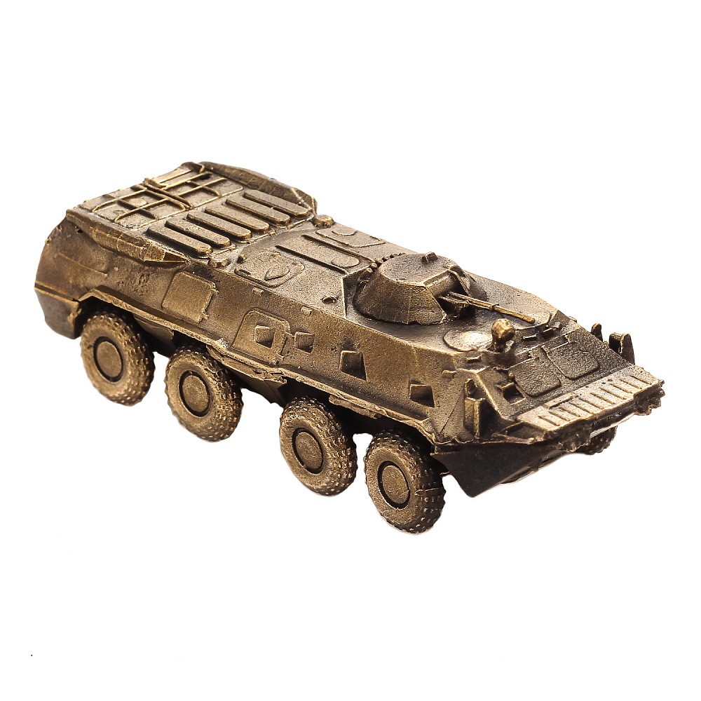 Скульптура «БТР 80» из бронзы. Масштаб 1:100 - интернет магазин Русь Велика я фото 2