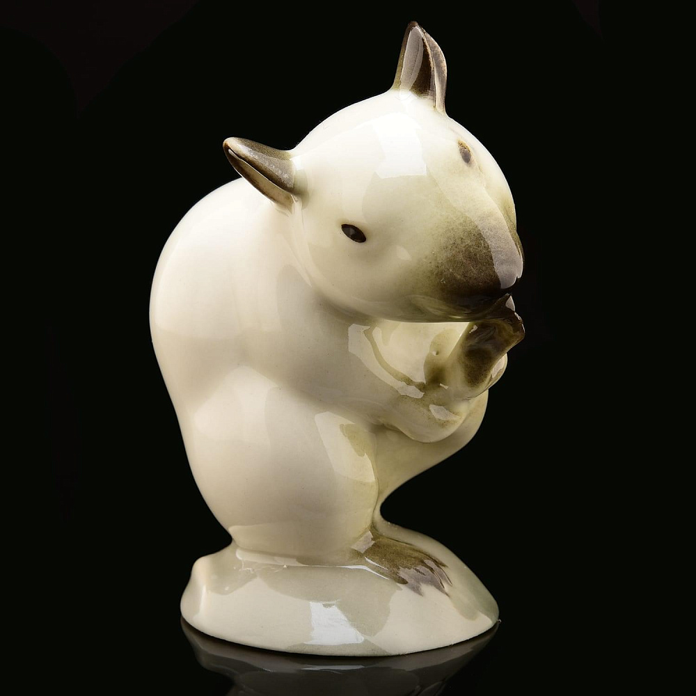 Статуэтка «Умывающаяся мышь» ИФЗ - интернет магазин Русь Велика я фото 2