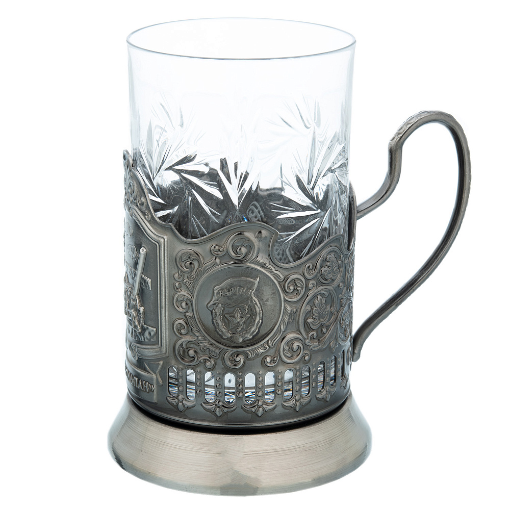 Подстаканник никелированный «Советский самоход-миномет» - интернет магазин Русь Велика я фото 2