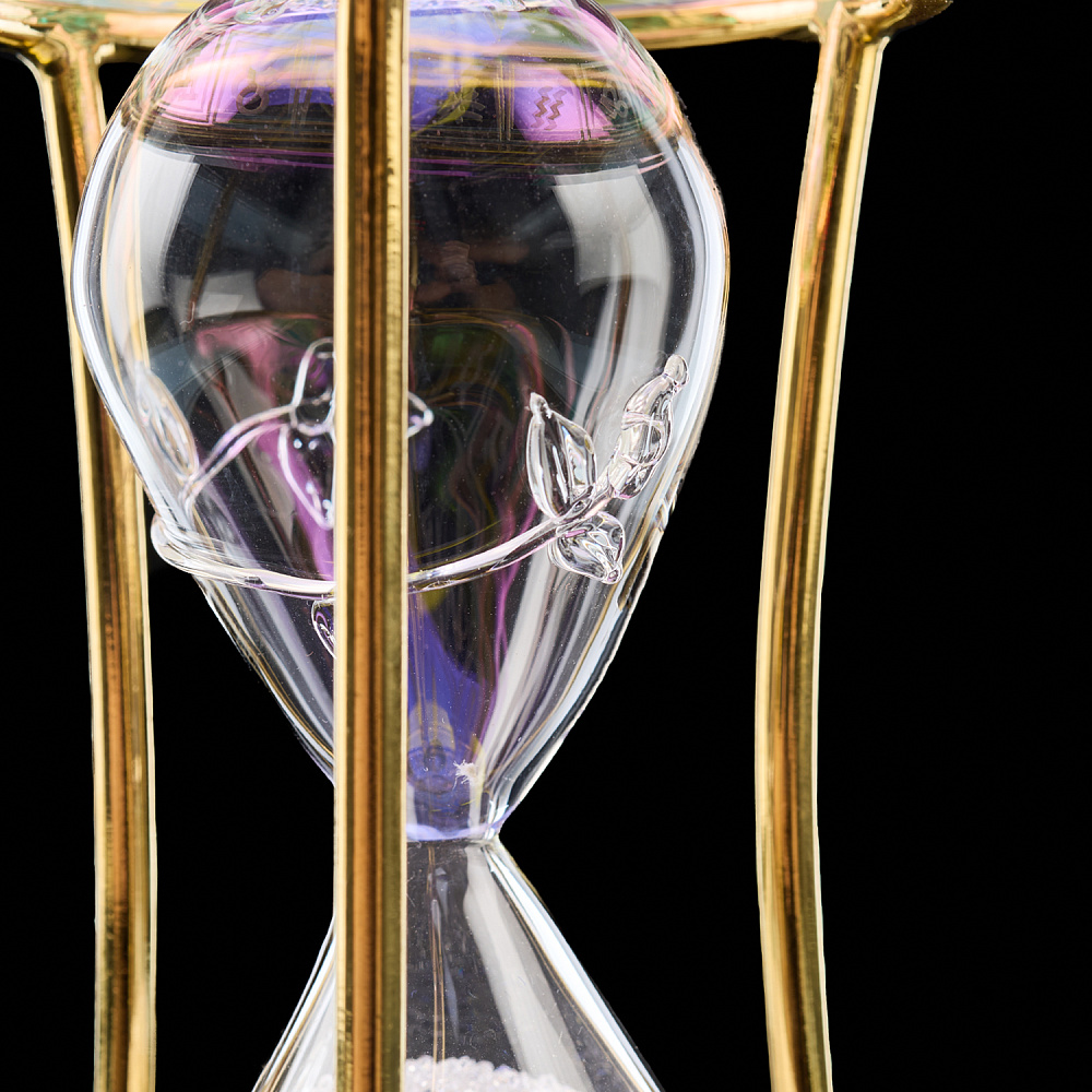 Хрустальные песочные часы малые Asfour Crystal - интернет магазин Русь Велика я фото 2