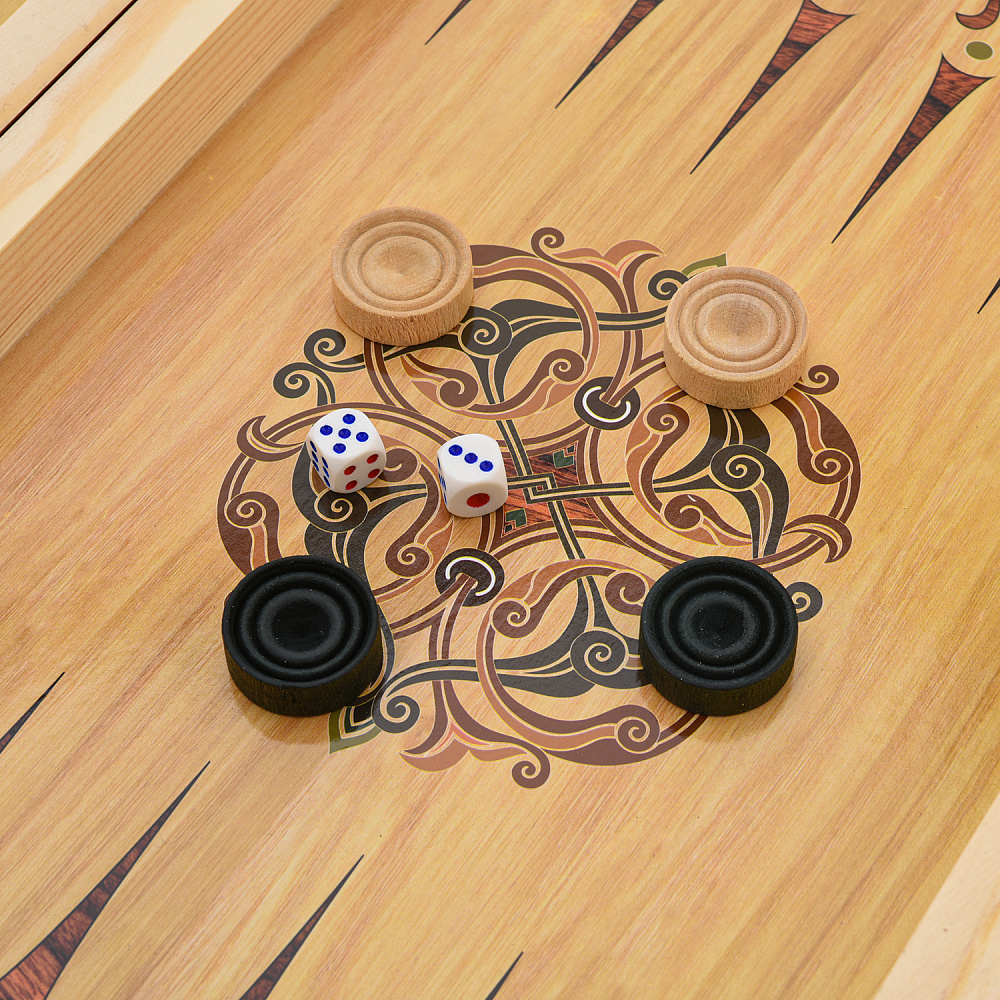 Шахматы-нарды-шашки деревянные «Морские» 50х25 см - интернет магазин Русь Велика я фото 14