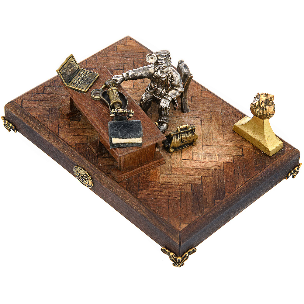 Бронзовая статуэтка «Доктор» - интернет магазин Русь Велика я фото 6