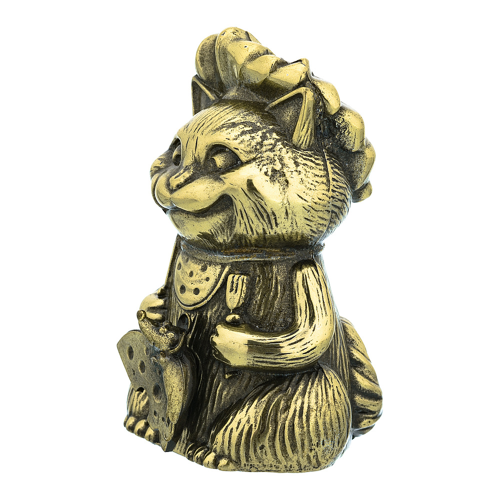 Колокольчик «Кошка с мышкой» - интернет магазин Русь Велика я фото 1