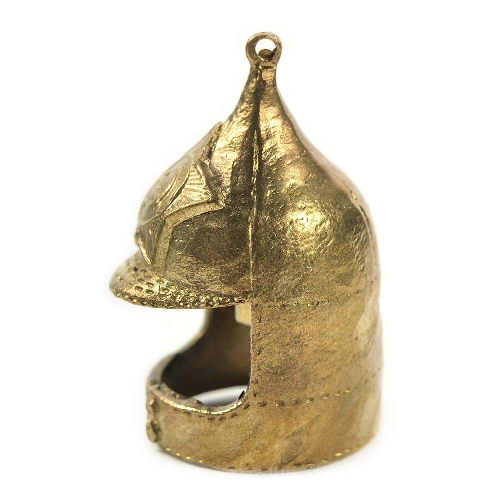 Бронзовый колокольчик «Буденовка» - интернет магазин Русь Велика я фото 1