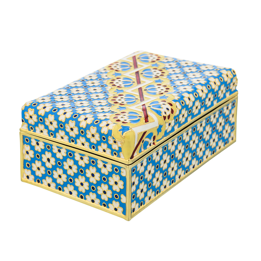 Шкатулка в русском стиле. Традиции Фаберже - интернет магазин Русь Велика я фото 1