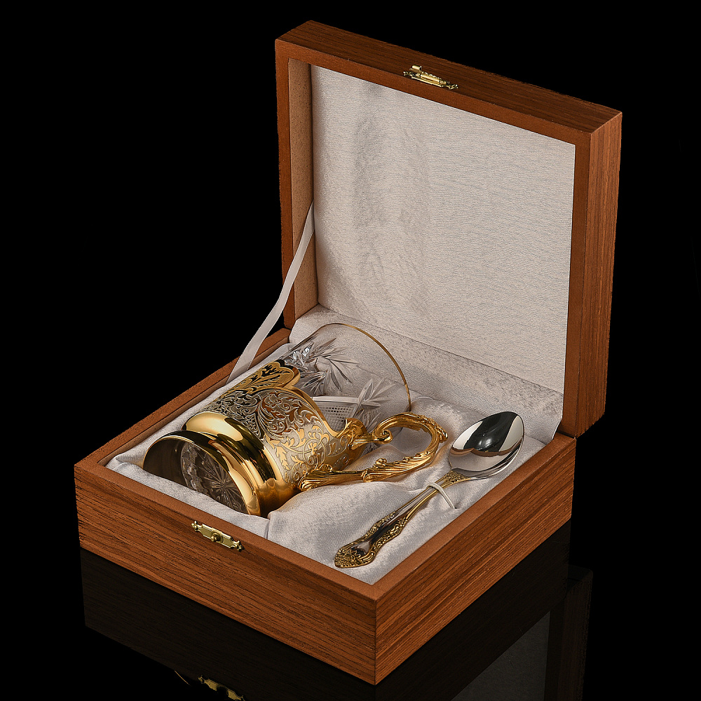 Подстаканник «Герб РФ». Златоуст - интернет магазин Русь Велика я фото 4