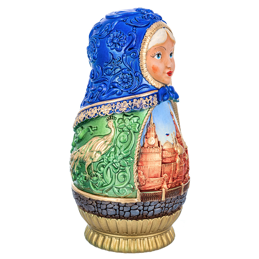 Скульптура деревянная резная «Матрешка» - интернет магазин Русь Велика я фото 2