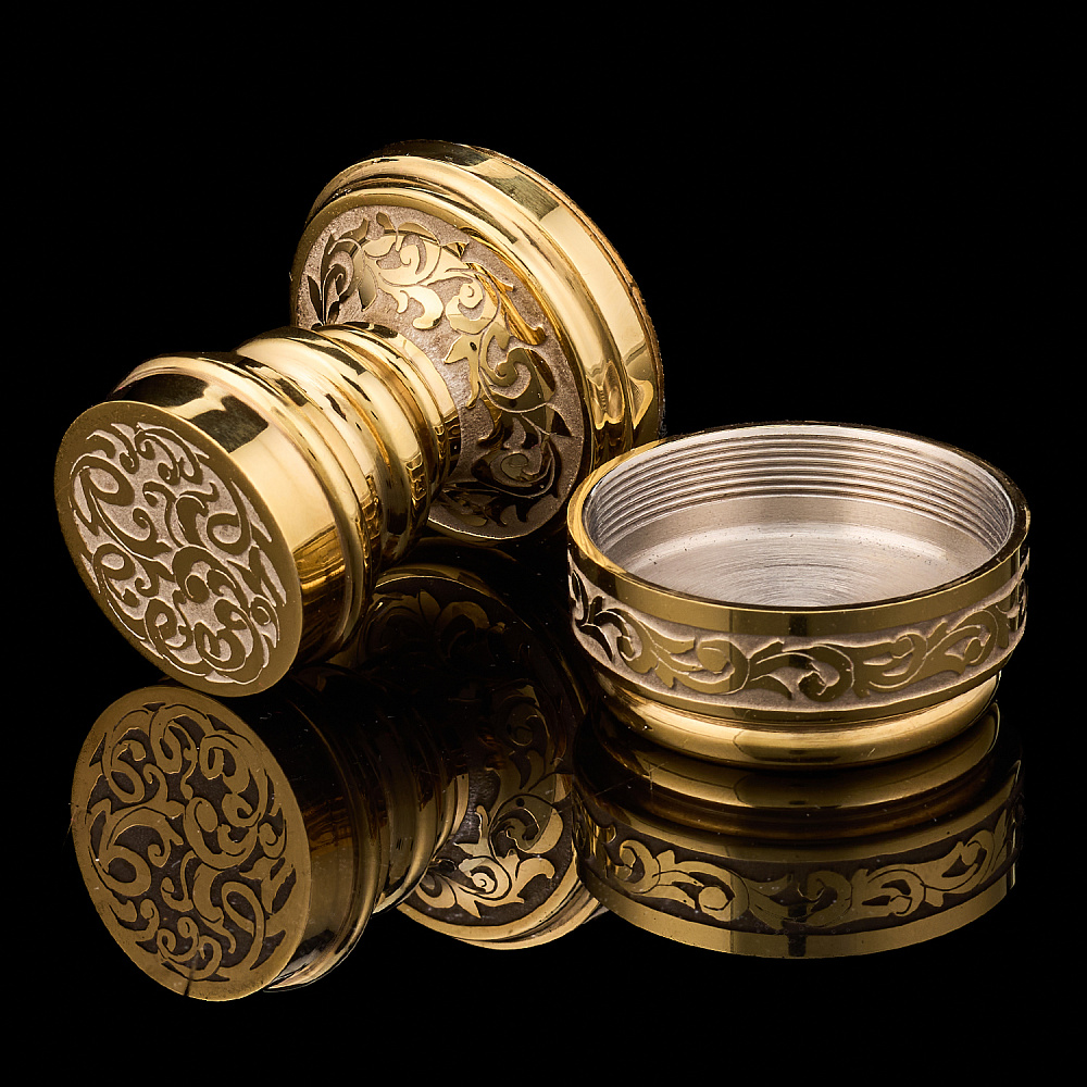 Оснастка под печать с позолотой. Златоуст - интернет магазин Русь Велика я фото 1