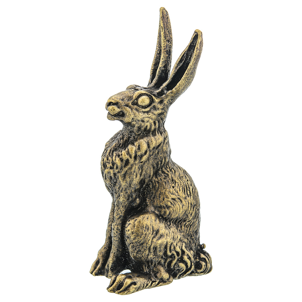 Бронзовая статуэтка «Зайка-кролик» - интернет магазин Русь Велика я 
