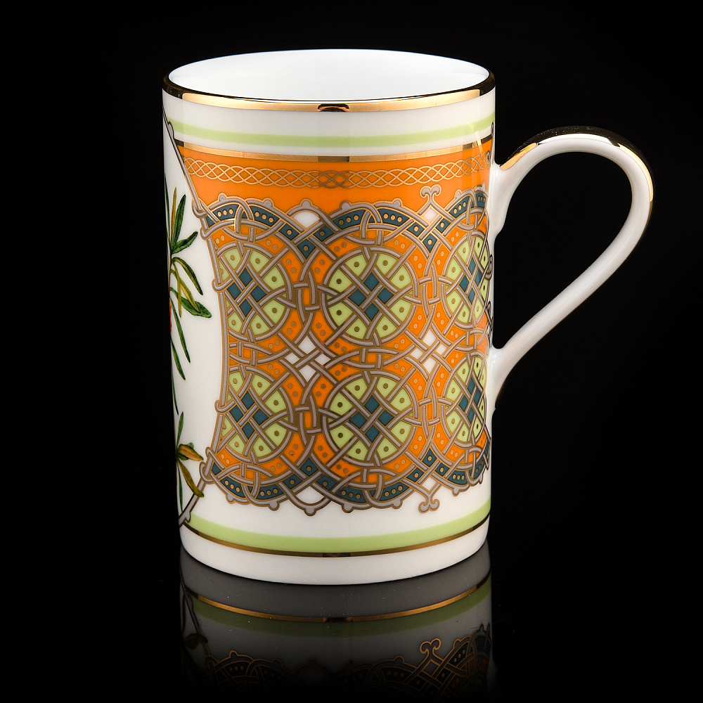 Чайный бокал 400 мл «Облепиха сибирская». Форма Соло. ИФЗ - интернет магазин Русь Велика я фото 1