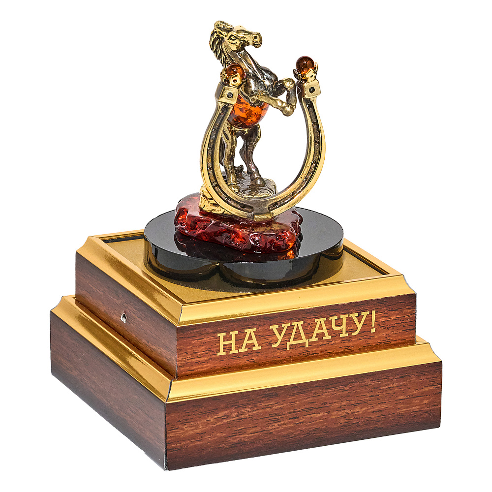 Лошадь Символ 2026 года. Статуэтка «На удачу» - интернет магазин Русь Велика я фото 1