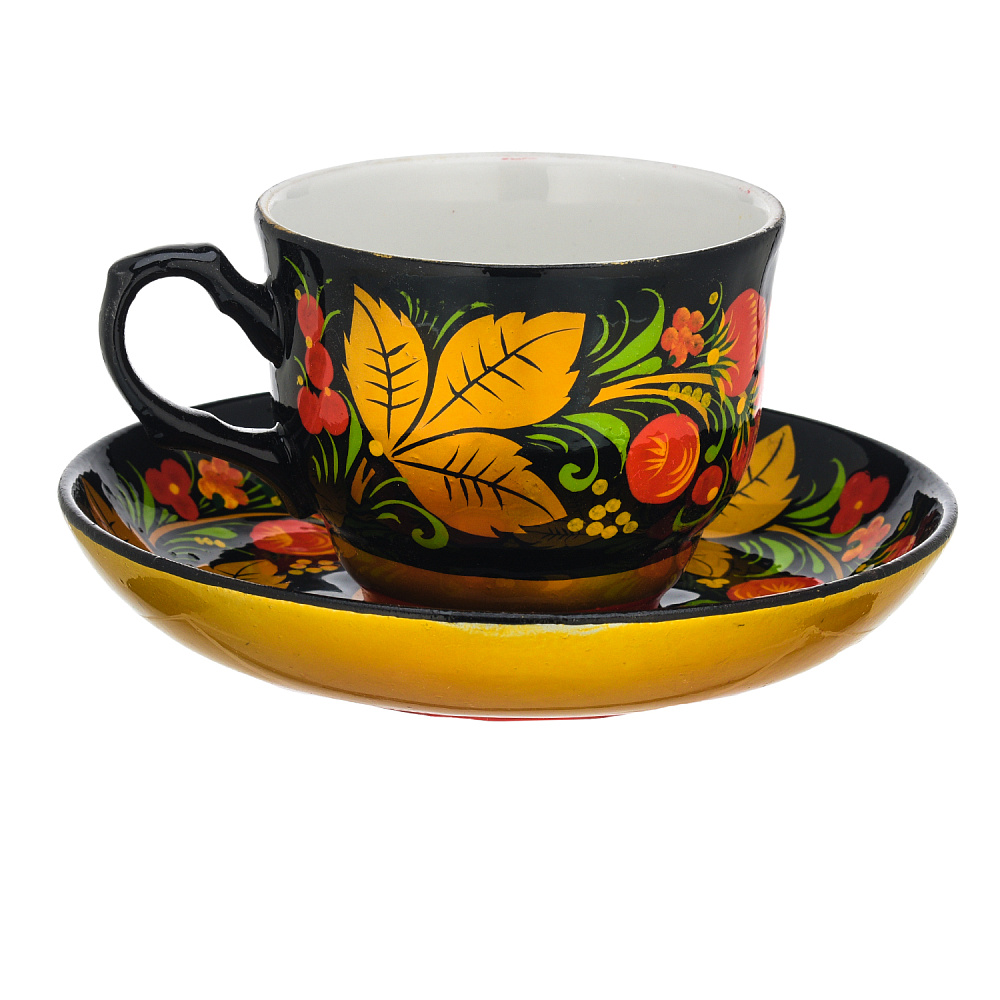 Самовар электрический 4 л с сервизом «Клубника». Хохлома - интернет магазин Русь Велика я фото 5