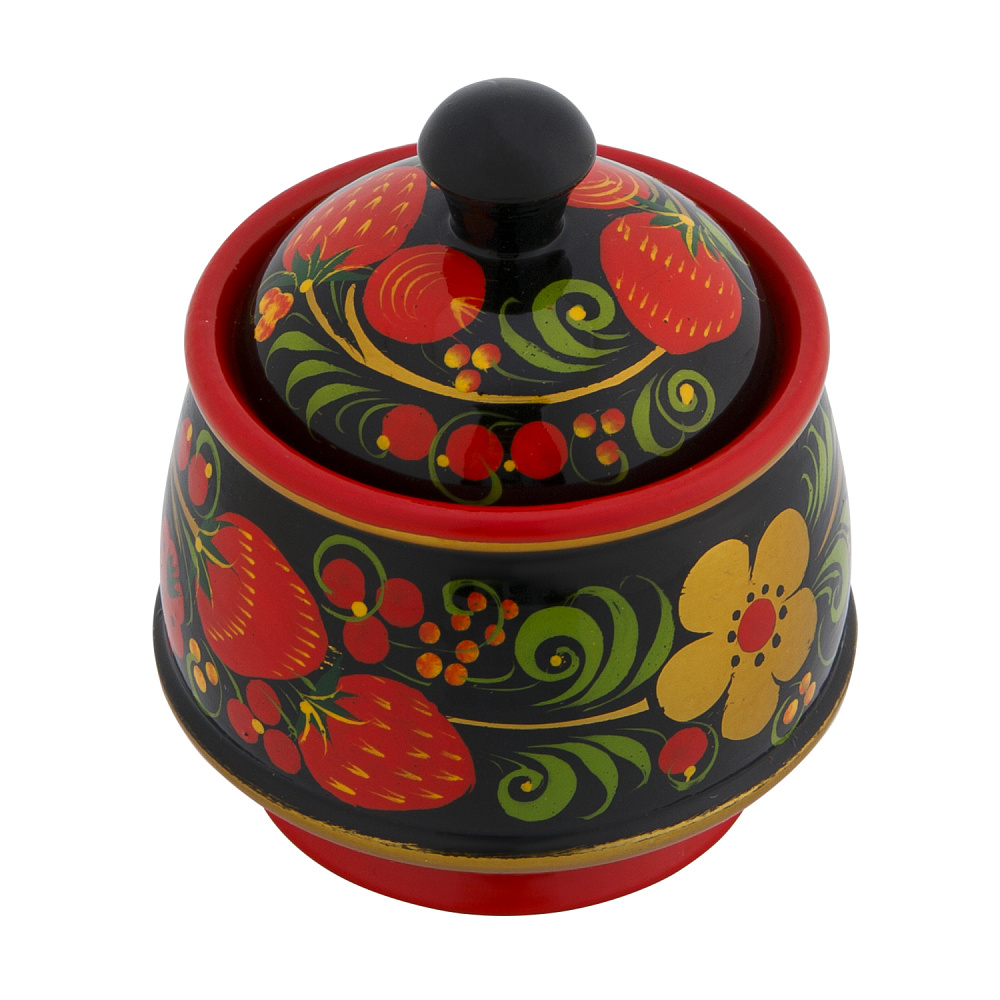 Солонка «Торжество». Хохлома - интернет магазин Русь Велика я фото 2