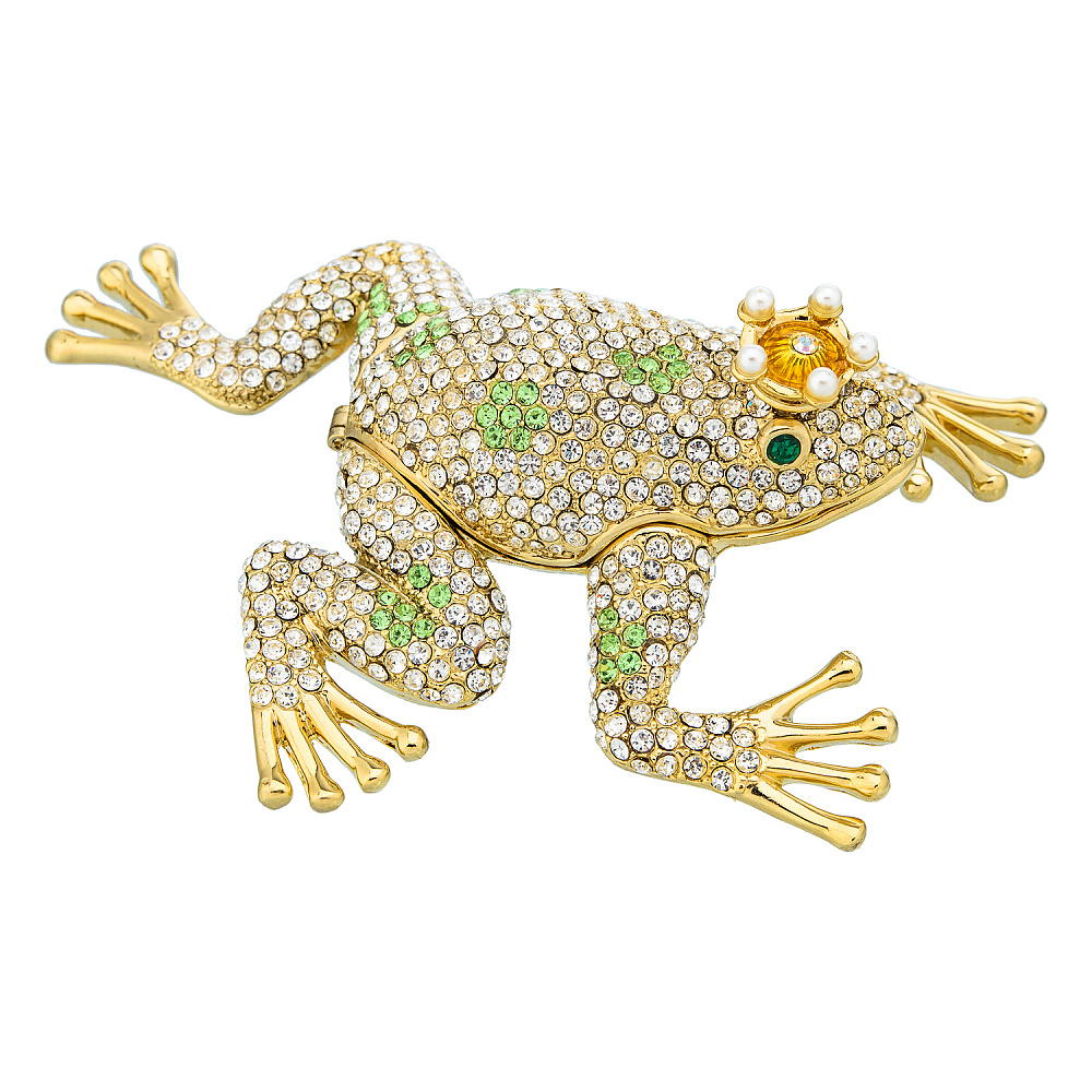 Шкатулка «Царевна-лягушка». Традиции Фаберже - интернет магазин Русь Велика я фото 1