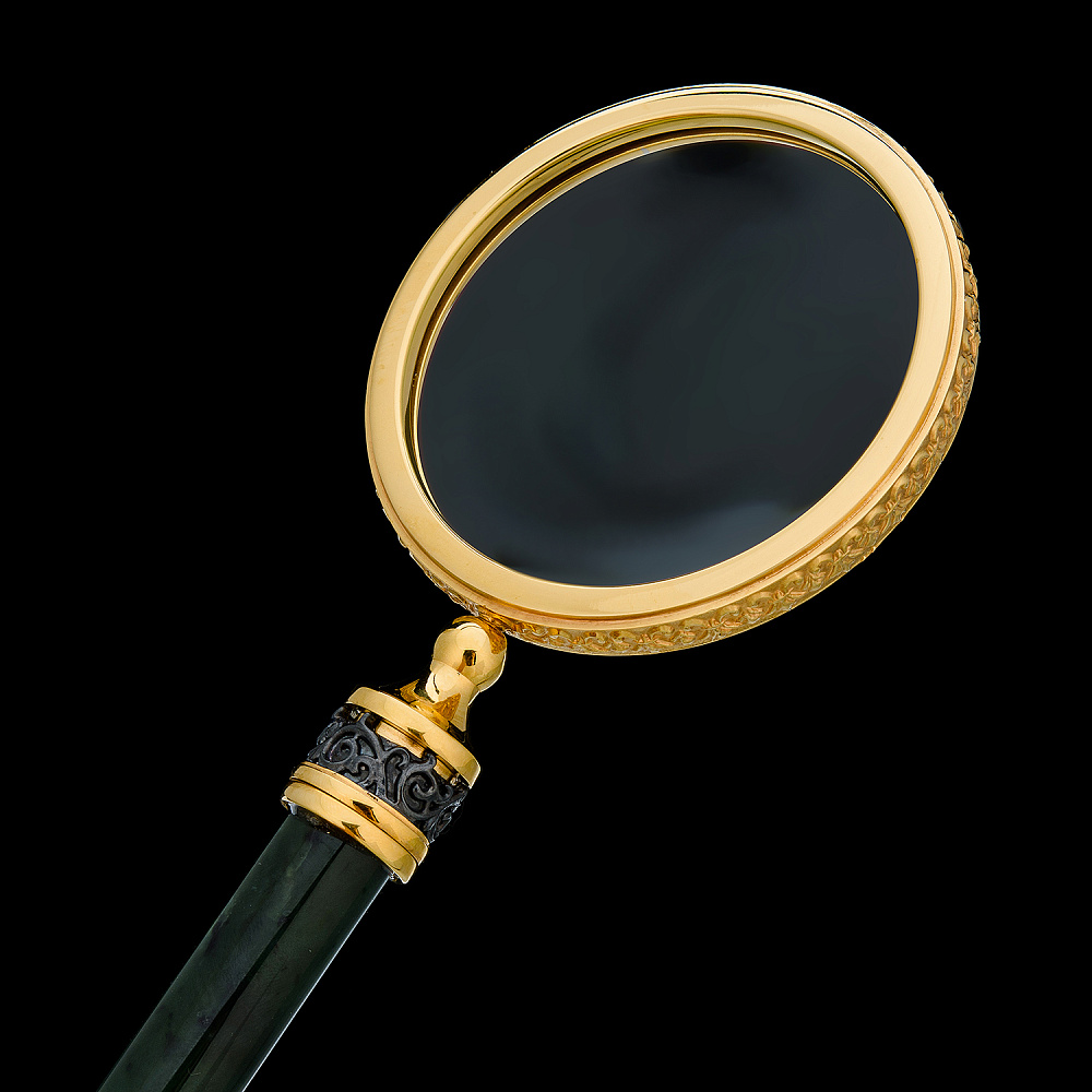 Набор с лупой и ножом «Кабинетный». Златоуст - интернет магазин Русь Велика я фото 2