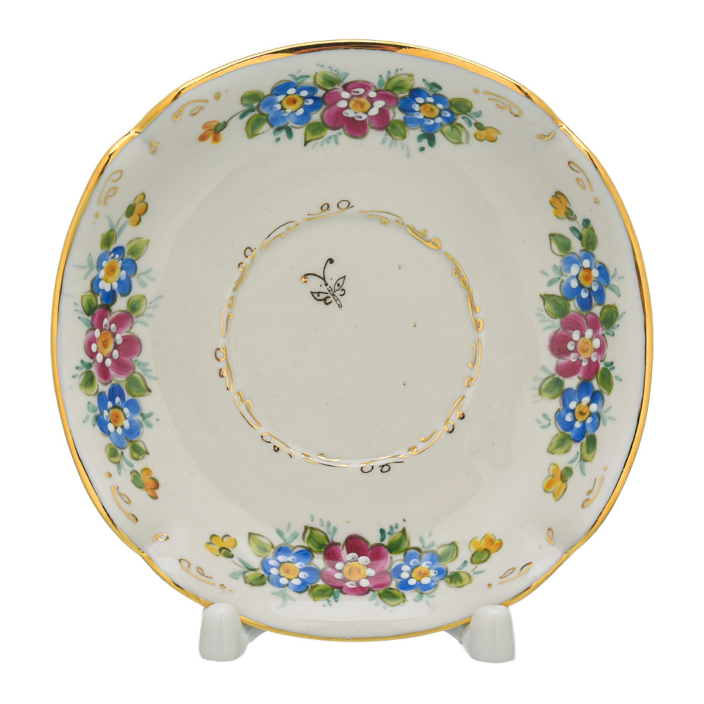 Чайная пара «Будничная». Гжель в цвете - интернет магазин Русь Велика я фото 2