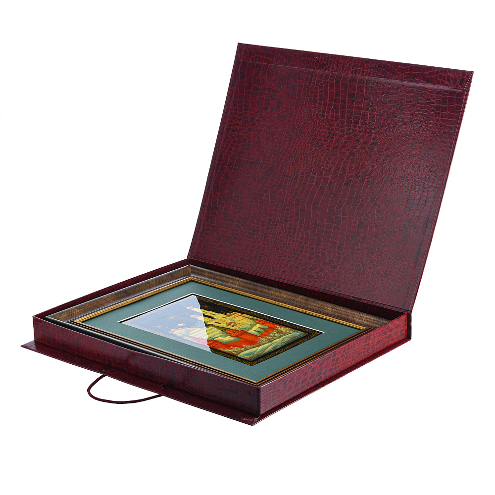 Панно с художественной росписью «Москва» 42х33 см - интернет магазин Русь Велика я фото 3